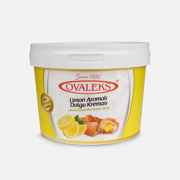 ovaleks limon aromalı dolgu kreması