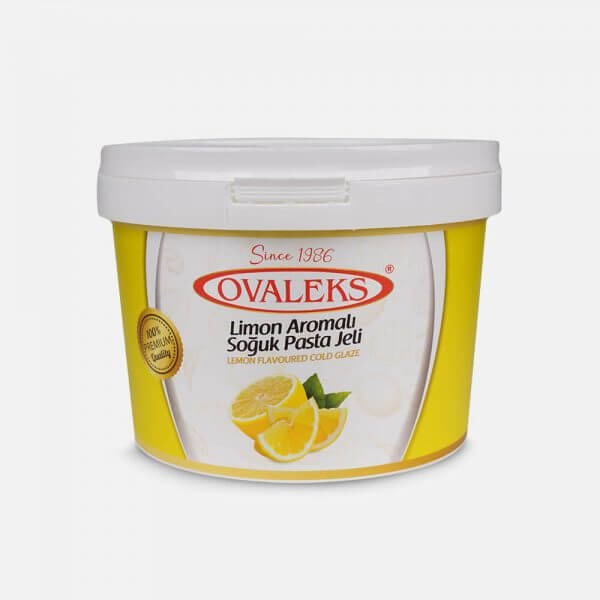 ovaleks limon aromalı soğuk pasta jeli