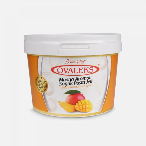 ovaleks mango aromalı soğuk pasta jeli